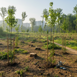 Wycinka drzew w Warszawie — jak dbać o zieleń w młodym wieku?